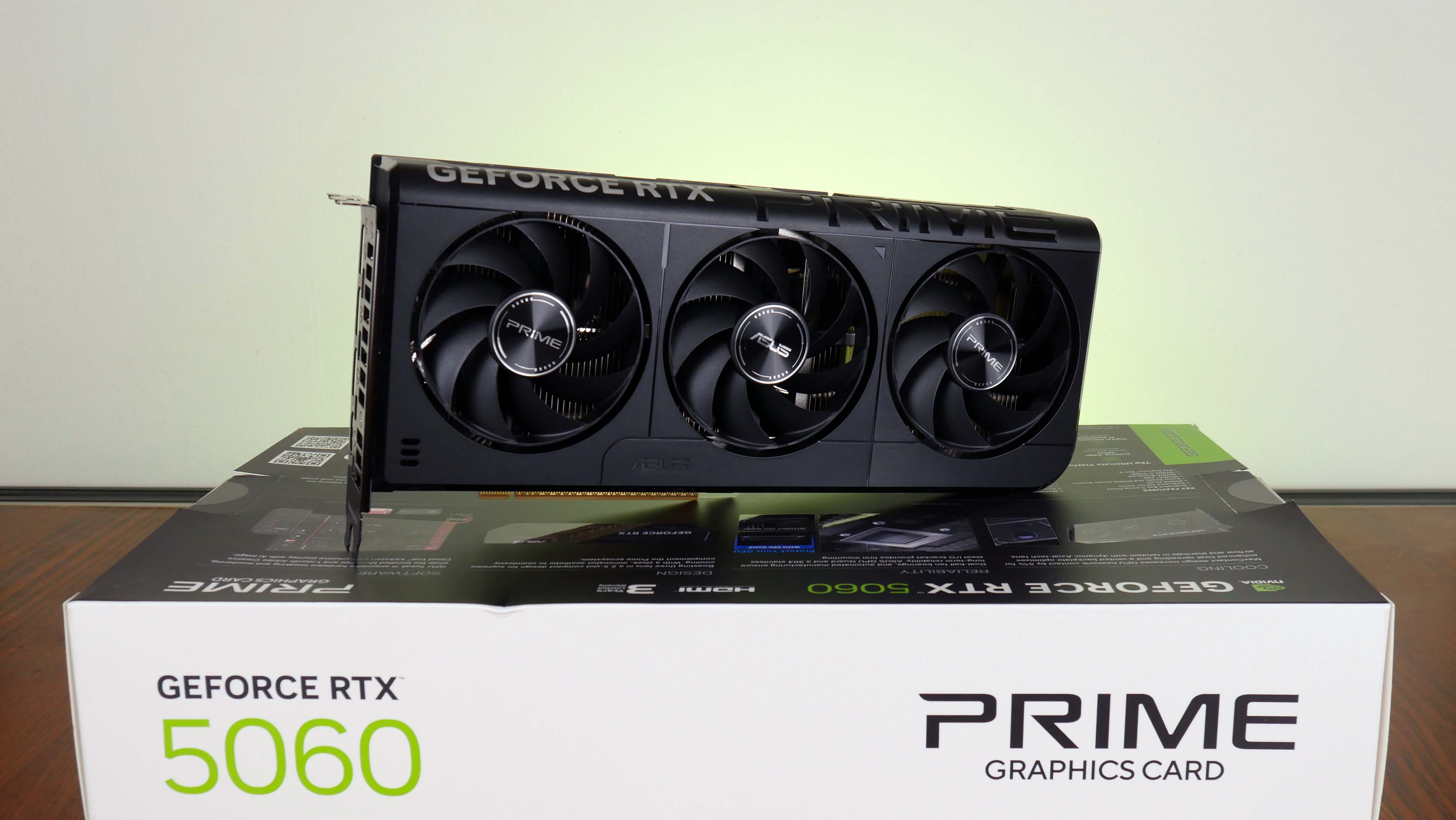 ASUS Prime GeForce RTX™ 5060 Ti OC Edition 8GB GDDR7